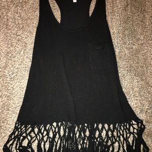 1 pocket fringe tank